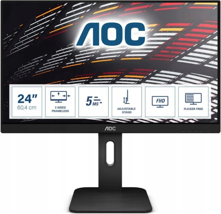 Monitor LED AOC 24P1 23" 1920 x 1080 px 60Hz|IPS |16:9 A- - obrazek 2