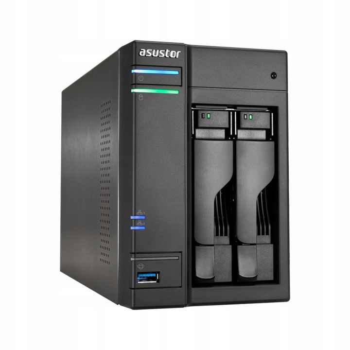 Serwer plików Asustor AS6302T SATA 8GB RAM 2xLAN HDMI RAID CHMURA